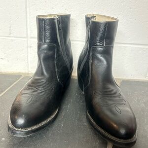 Durango Black Leather Men's Boots